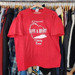 90s JC Penney Have A Heart Charity Event Tshirt